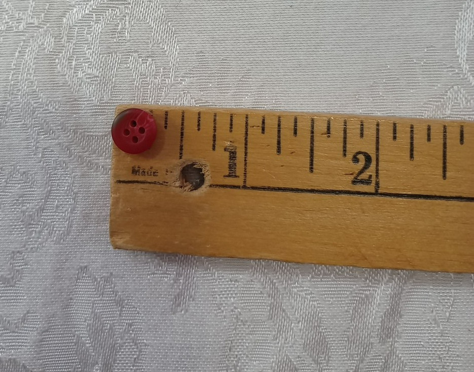 Columbia PFG Replacement Buttons Set of Red Branded Engraved 4-Hole