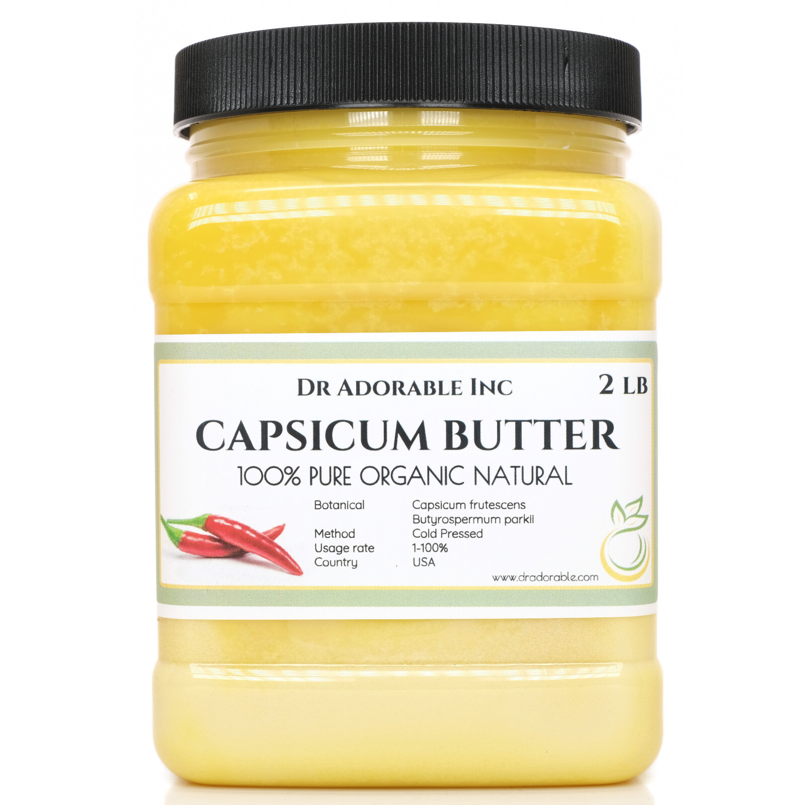 BETA CAROTENE BUTTER Cold Pressed Pure & Organic Free Shipping