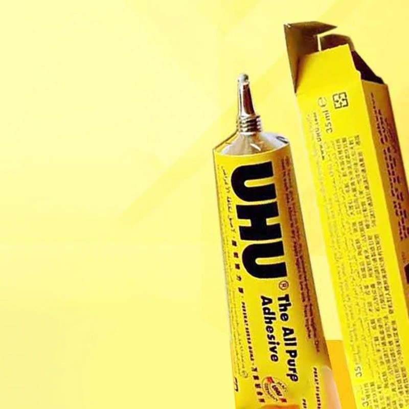 UHU All Purpose Transparent Glue Extra Strong Clear Adhesive for DIY Repair