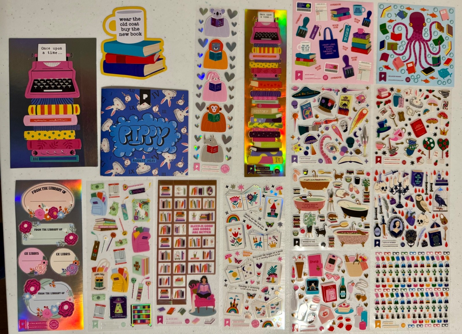 Pipsticks, Pro Sticker Subscription August 2023, NEW
