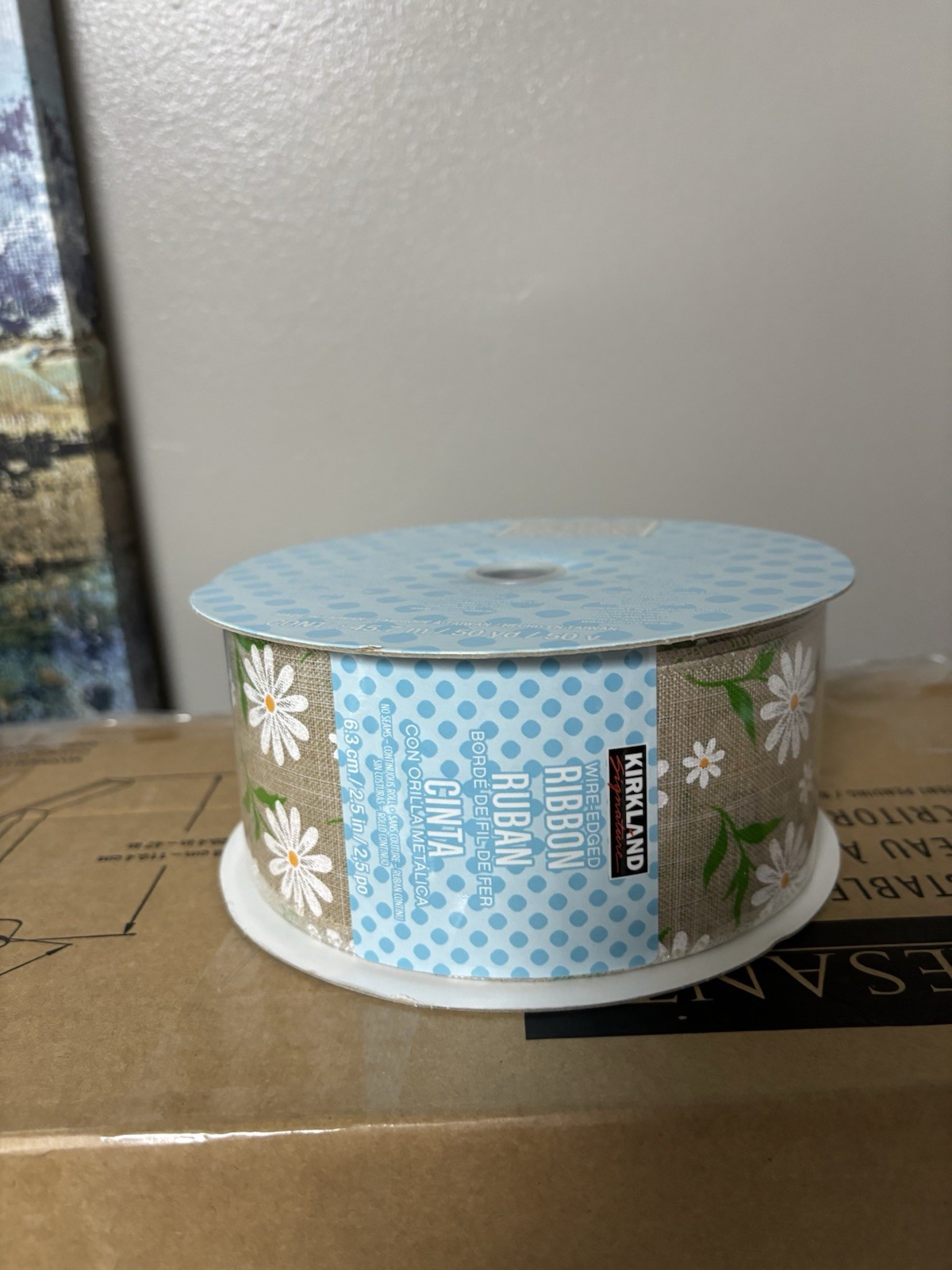 Kirkland Signature Wire-Edged Ribbon