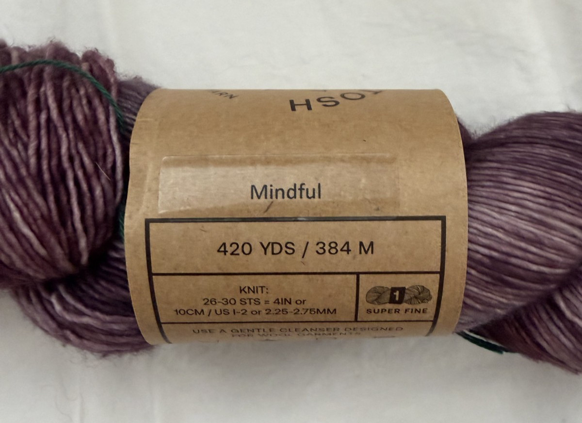 Madelinetosh- Tosh Merino Light 100% Merino Wool- Mindful and Bonaire