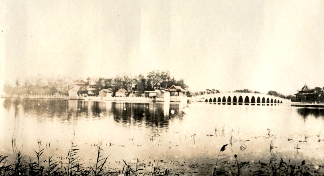C. 1900-10 Peking China Forbidden City Hand Tinted Original Photo 23 K1