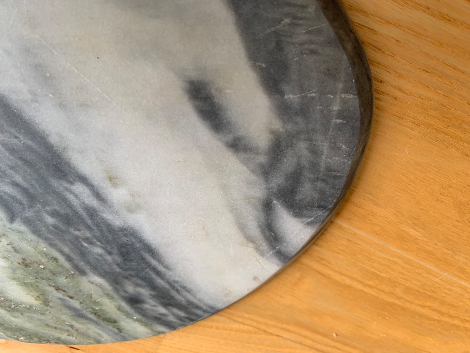 Dali Dream Stone Chinese Natural Marble Dream Stone Tea tray Vintage hand made