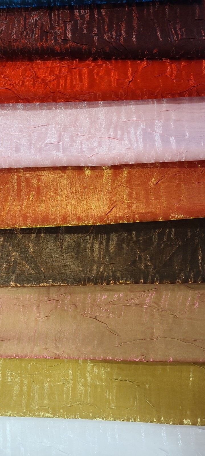 Iridescent Crush Shimmer Fabric | Iridescent Fabric | 54″ Wide | Multiple Colors