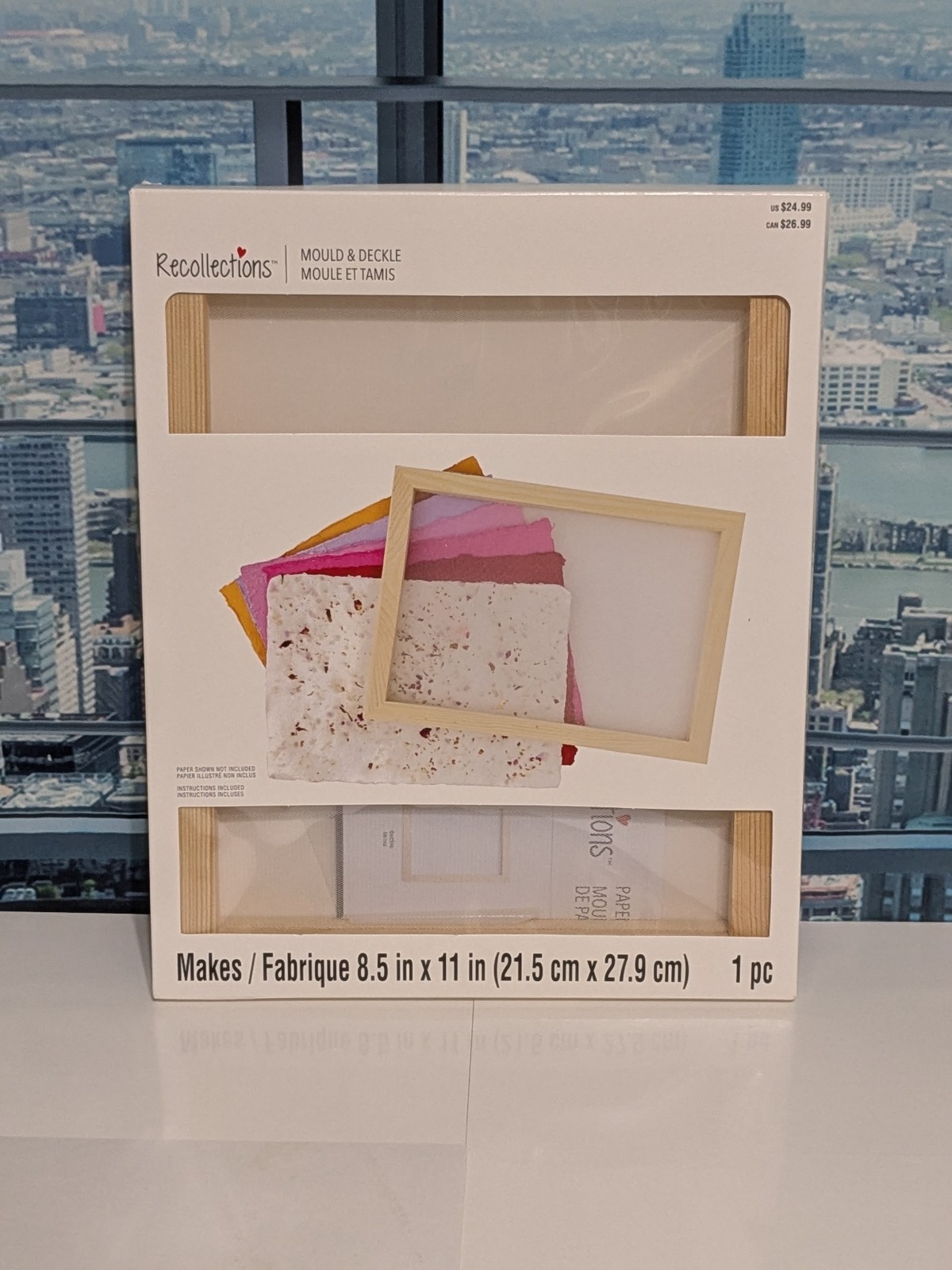Recollections Mould & Deckle 8.5×11 Paper Making Frame – New in Box