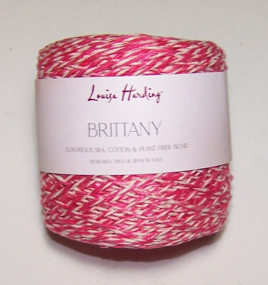 Lot of 5 Balls of Louisa Harding BRITTANY Silk & Cotton dk yarn #105 SWELL