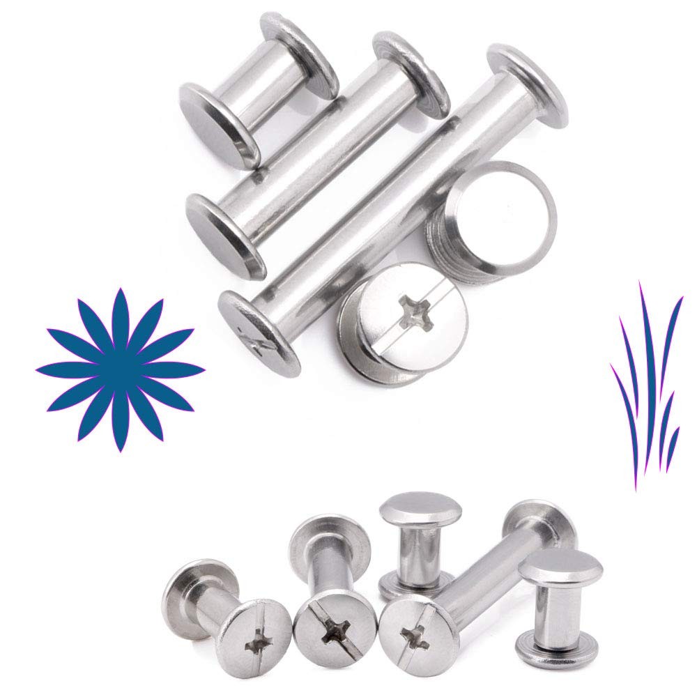 Chicago Screw Assortment Kit Leather Craft Binding Rivets