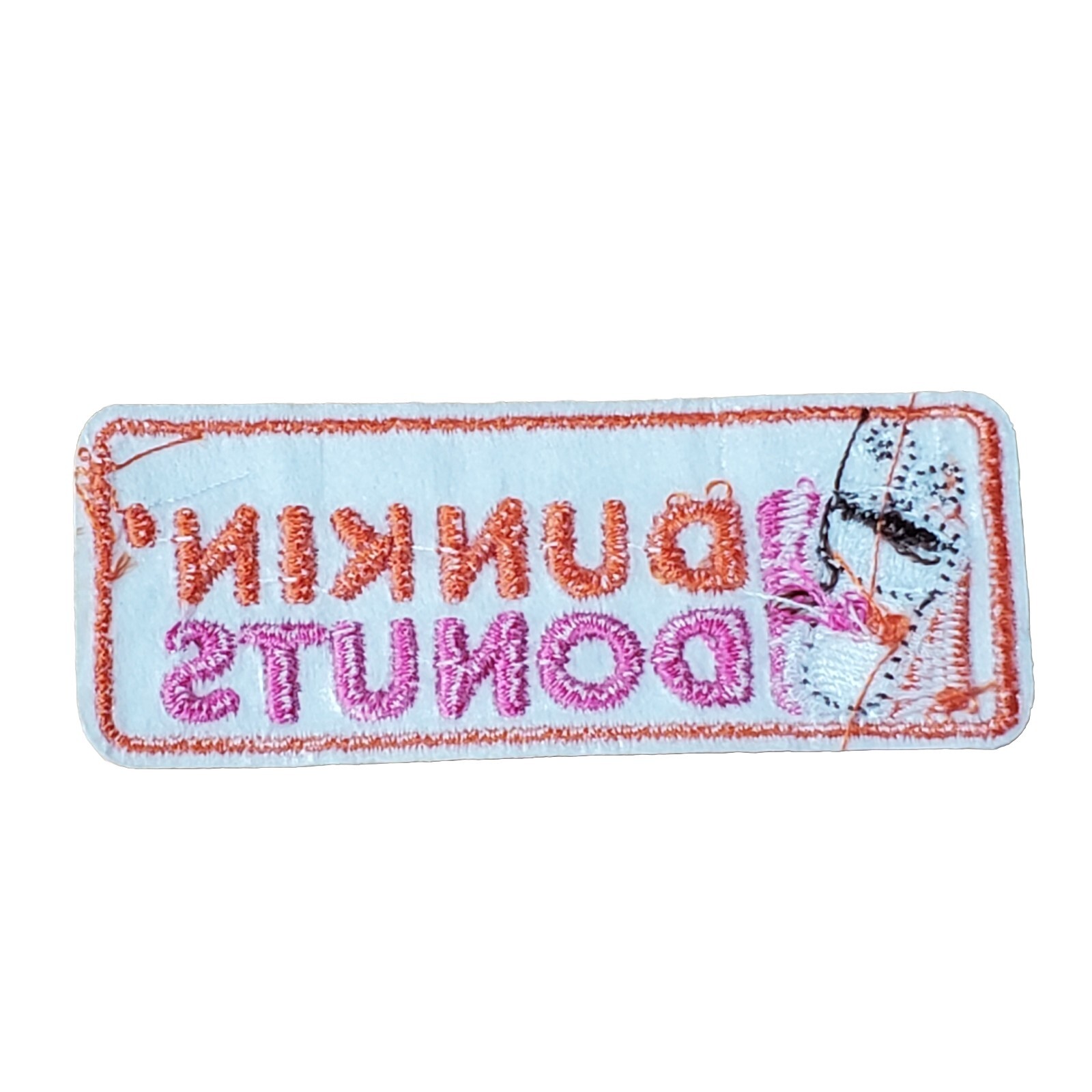 Dunkin Donuts Iron On Embroidered Clothing Patch PB11