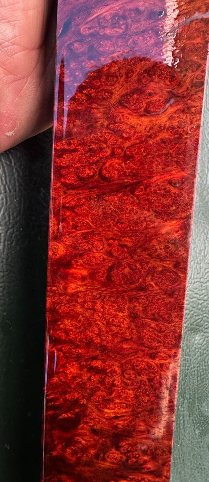 The BEST Cocobolo burl Turning block, Knife handle blocks, duck calls, pool cue