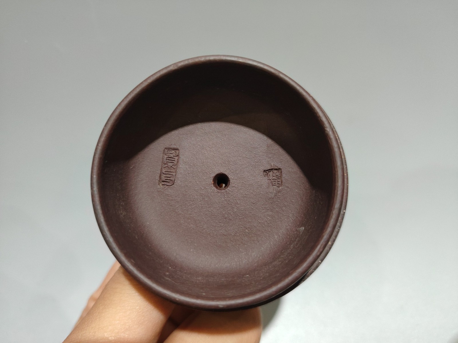 7″ Chinese Yixing Zisha Pottery Purple Clay 450CC Six Sided Monk’s Cap Teapot