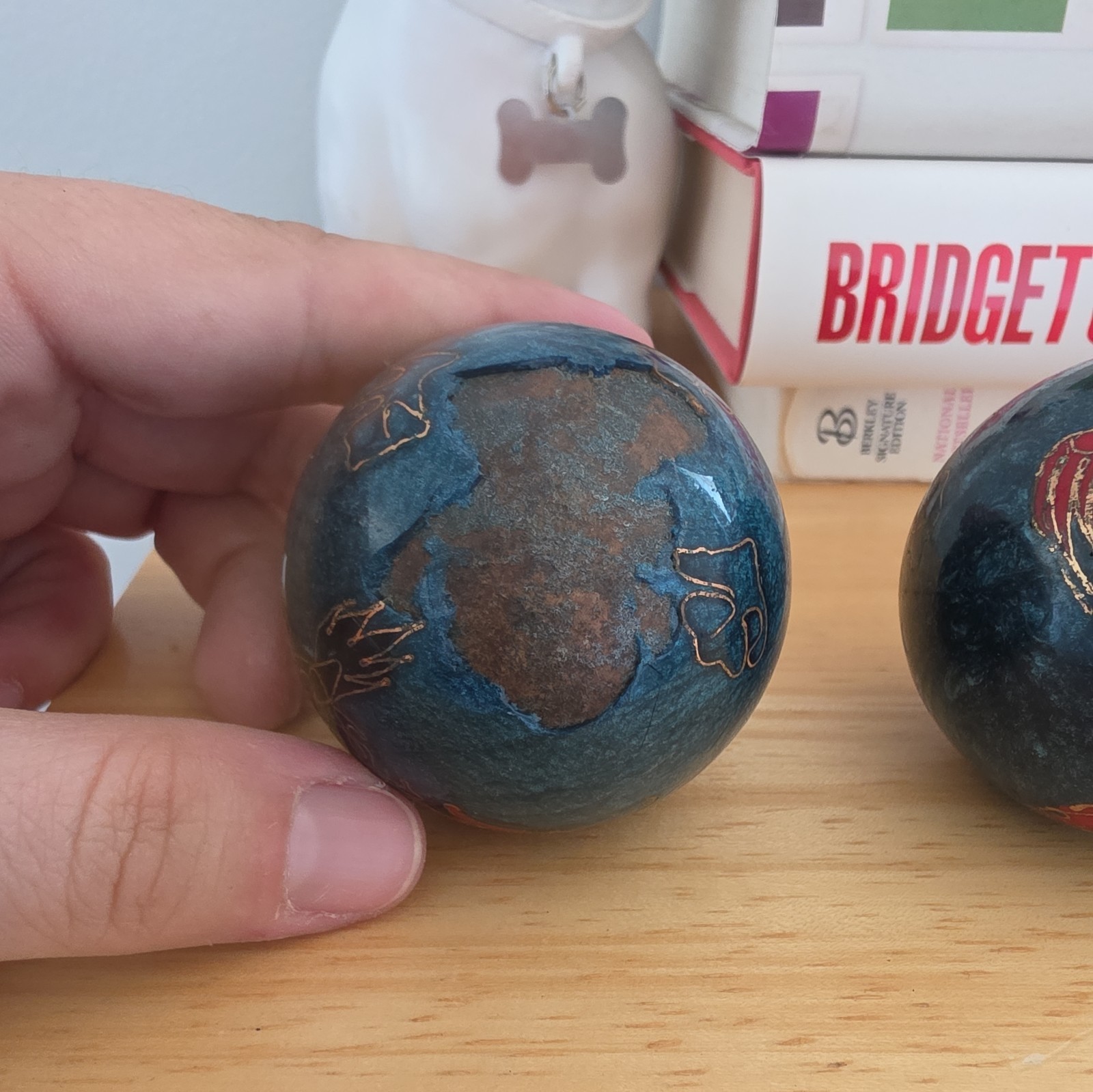 Vintage Baoding Balls — Vintage Chinese Musical Healing Hand Therapy – cracked