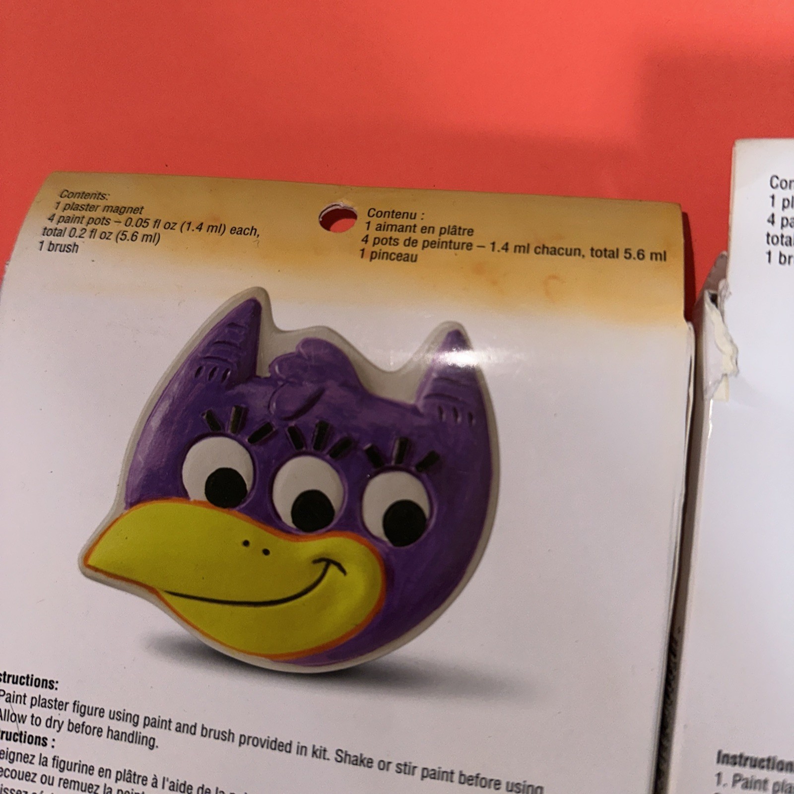 Creatology Halloween 3D Ceramic Kit Bird Monster Kids Craft Kit New Set Of 2