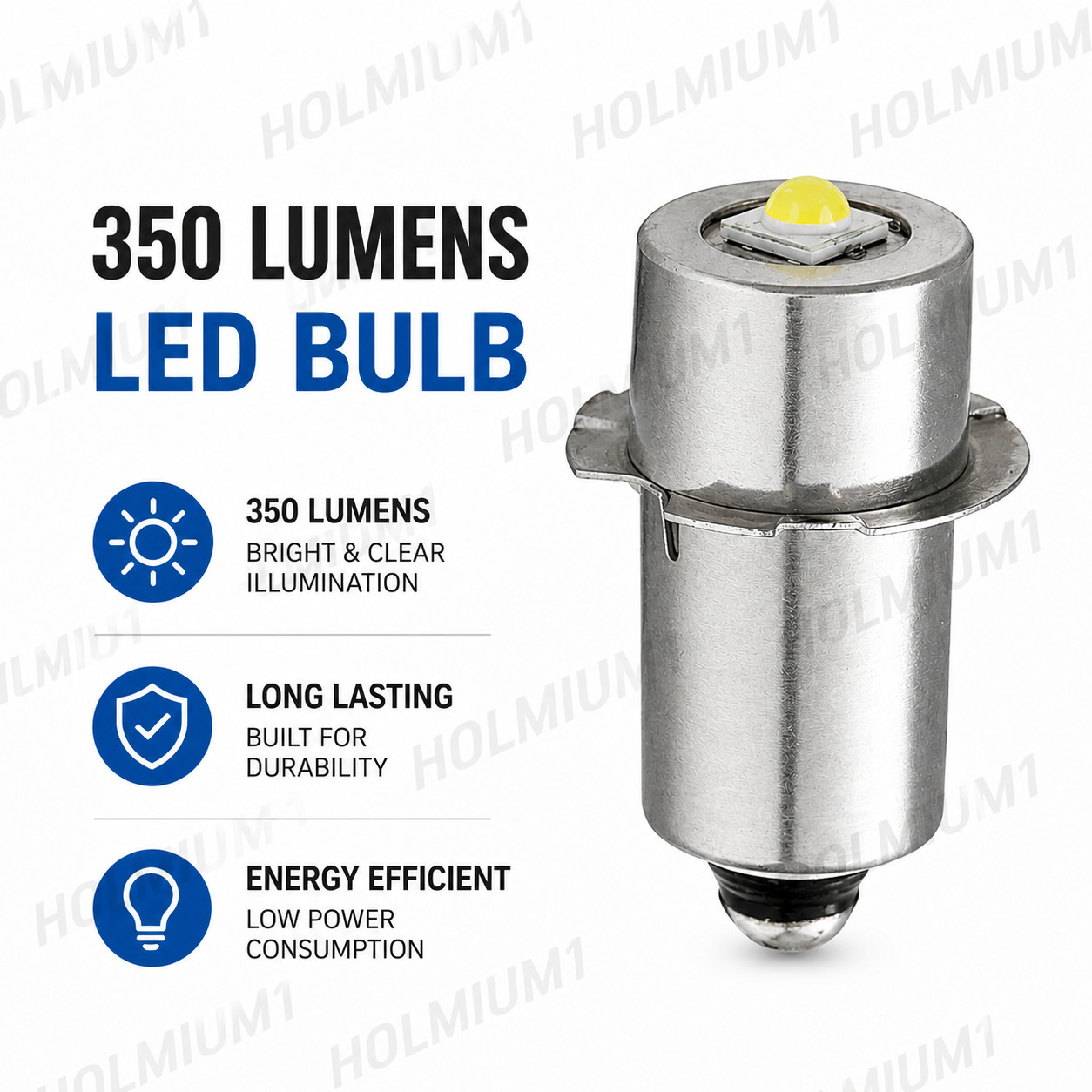 For MAGLITE Super Bright LED Upgrade Bulb Drop In Replacement 2 3 4 5 6 Cell C/D