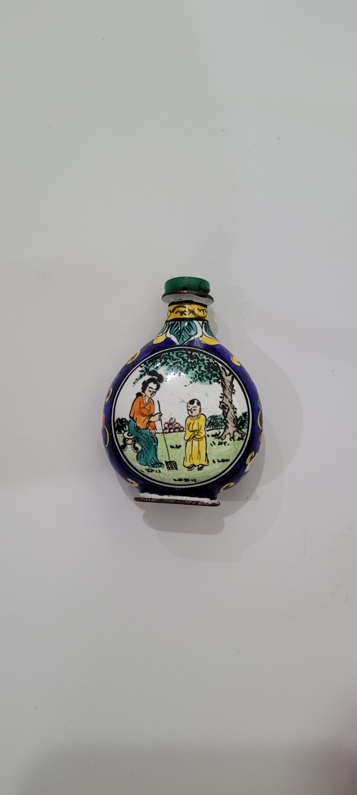 Enamel Snuff Bottle