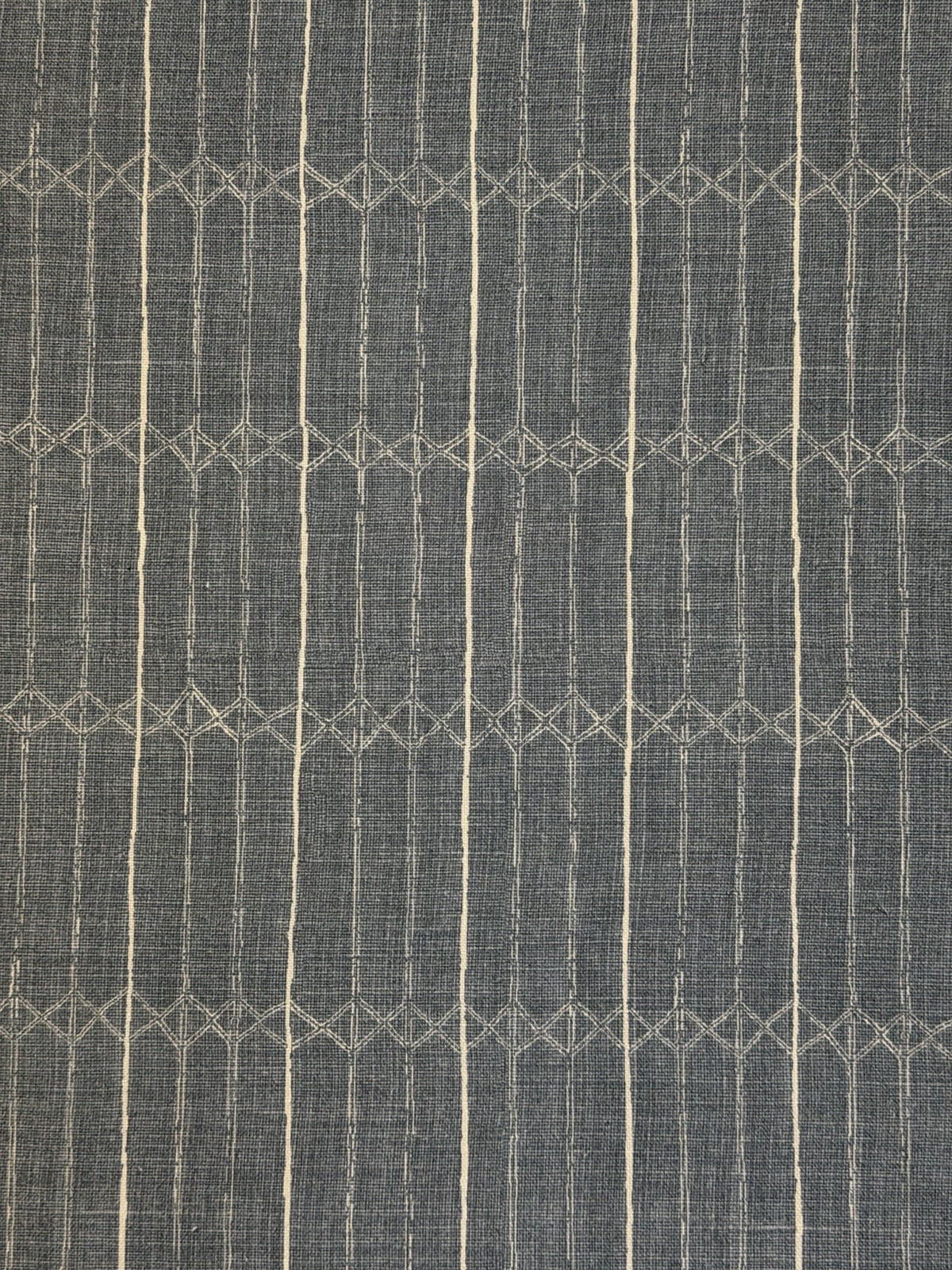 Twine Belgium Linen Fabric by McLaurin & Piercy 2 3/8 Yards In Pacific