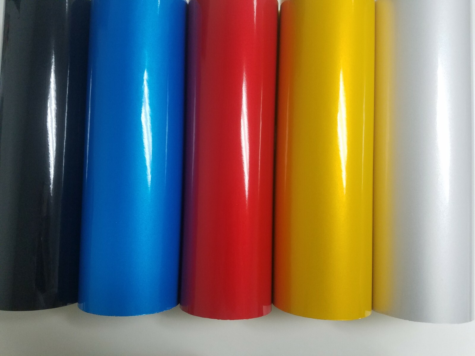 Reflective White Red Blue Yellow Craft Sign 24″ Permeant Adhesive Decal Vinyl