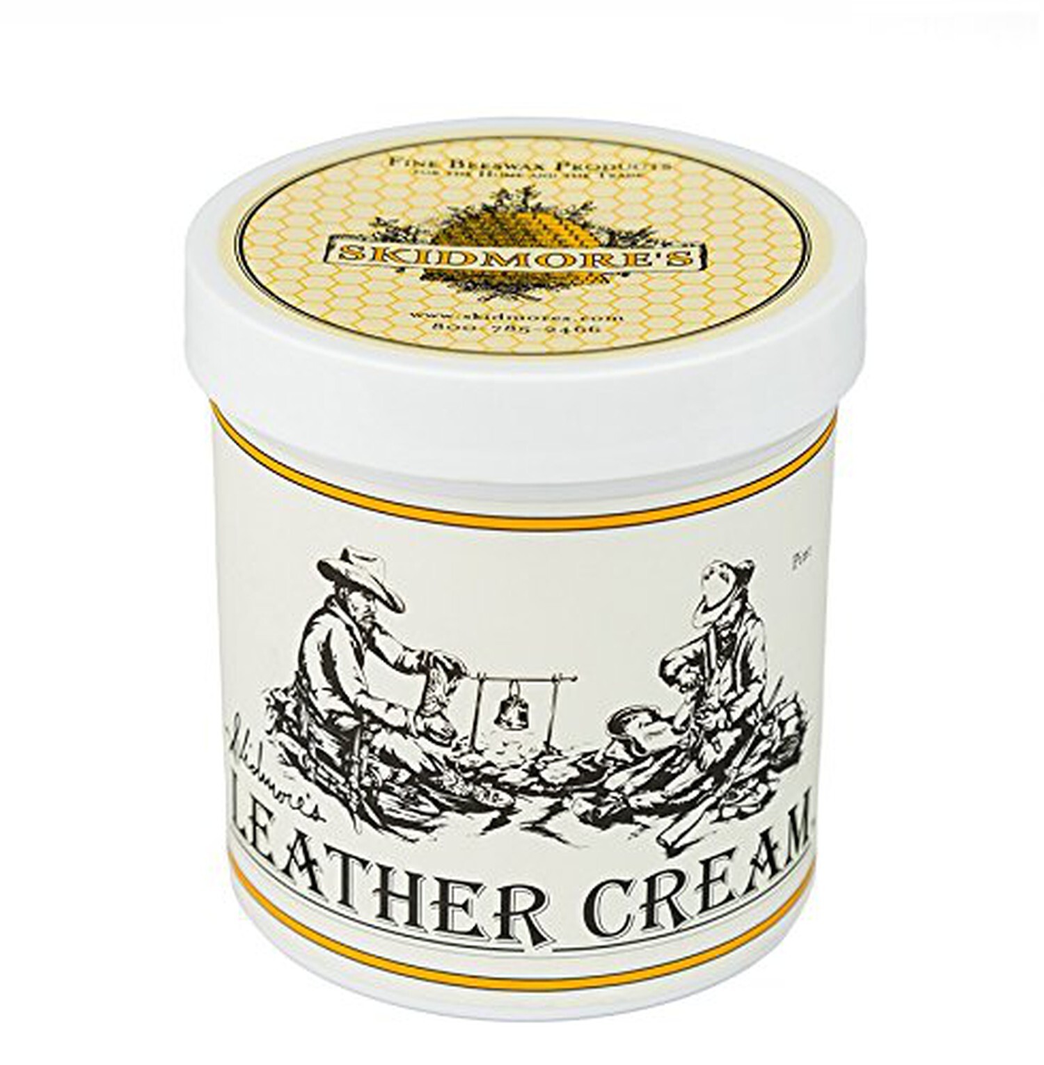 Skidmore’s Original Leather Cream | All Natural Non Toxic Formula, 16 Ounces