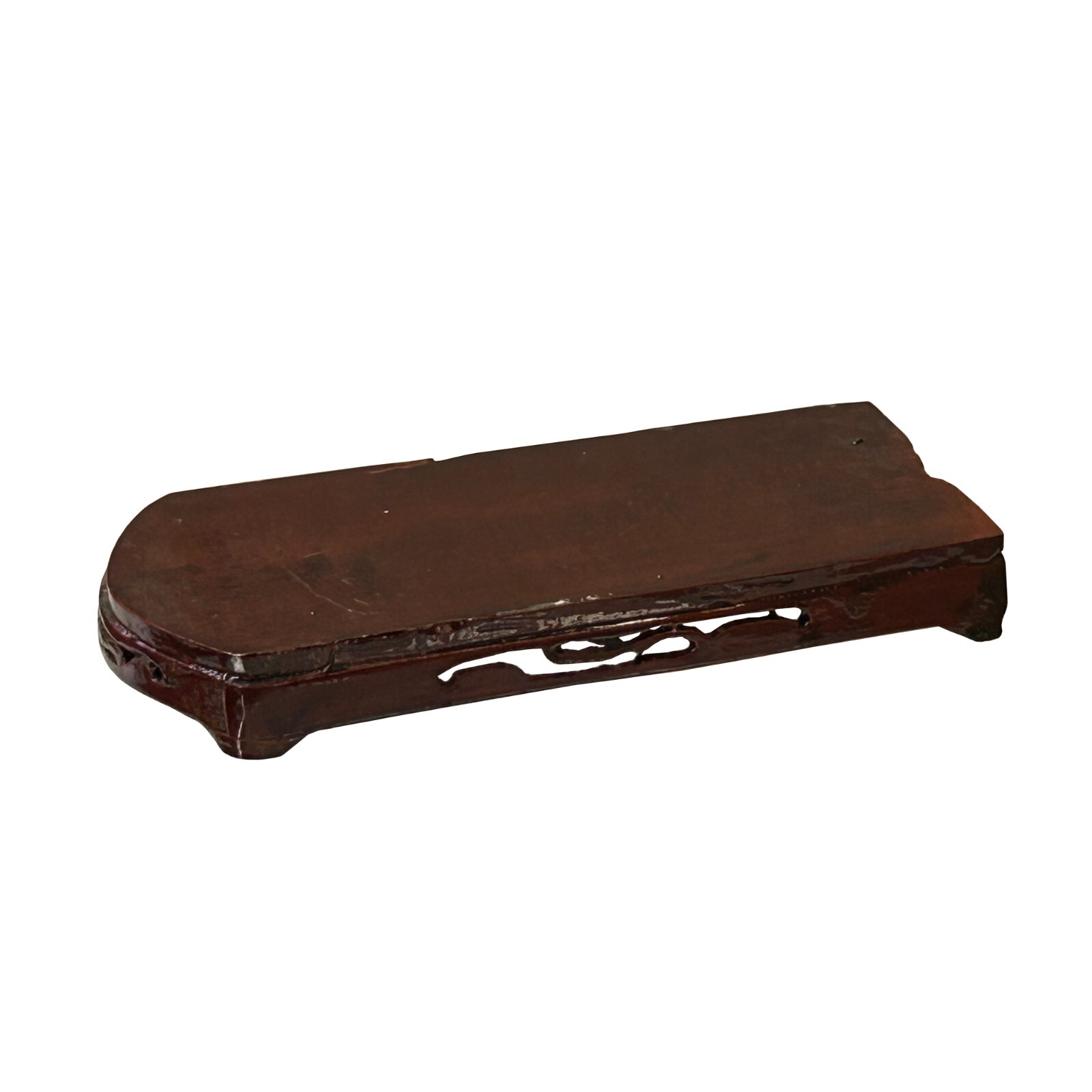 6.5″ Medium Brown Wood Rectangular Shape Display Stand Riser Easel ws4110