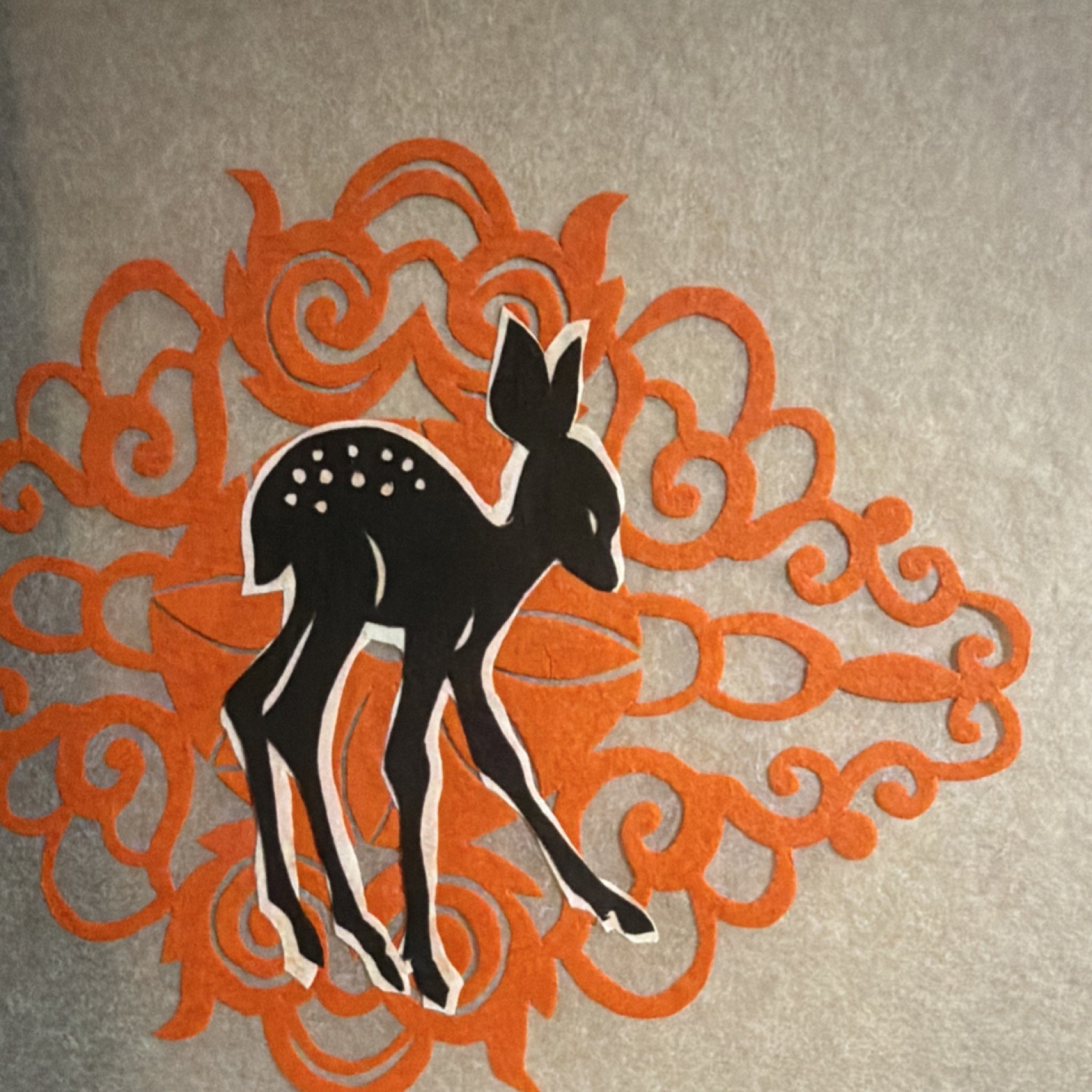 Yangchow China Handmade Chinese Deer Motif Paper Cutouts Collection