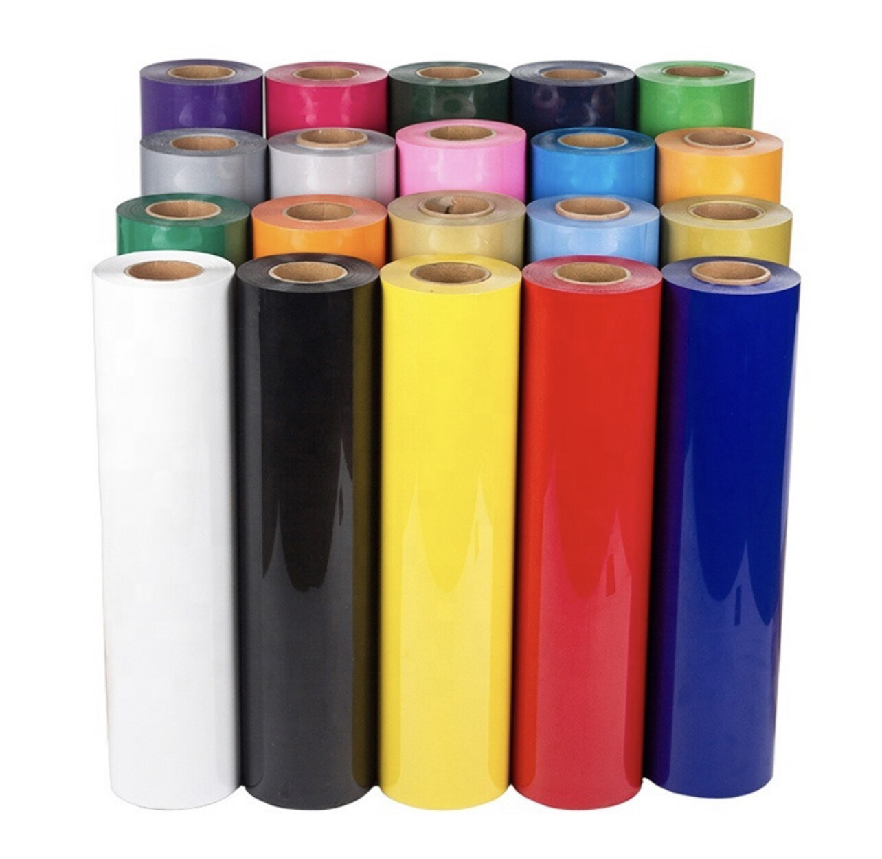 HEAT TRANSFER VINYL Roll HTV 12″ wide by yard for Cricut, Silhouette us pu pvc
