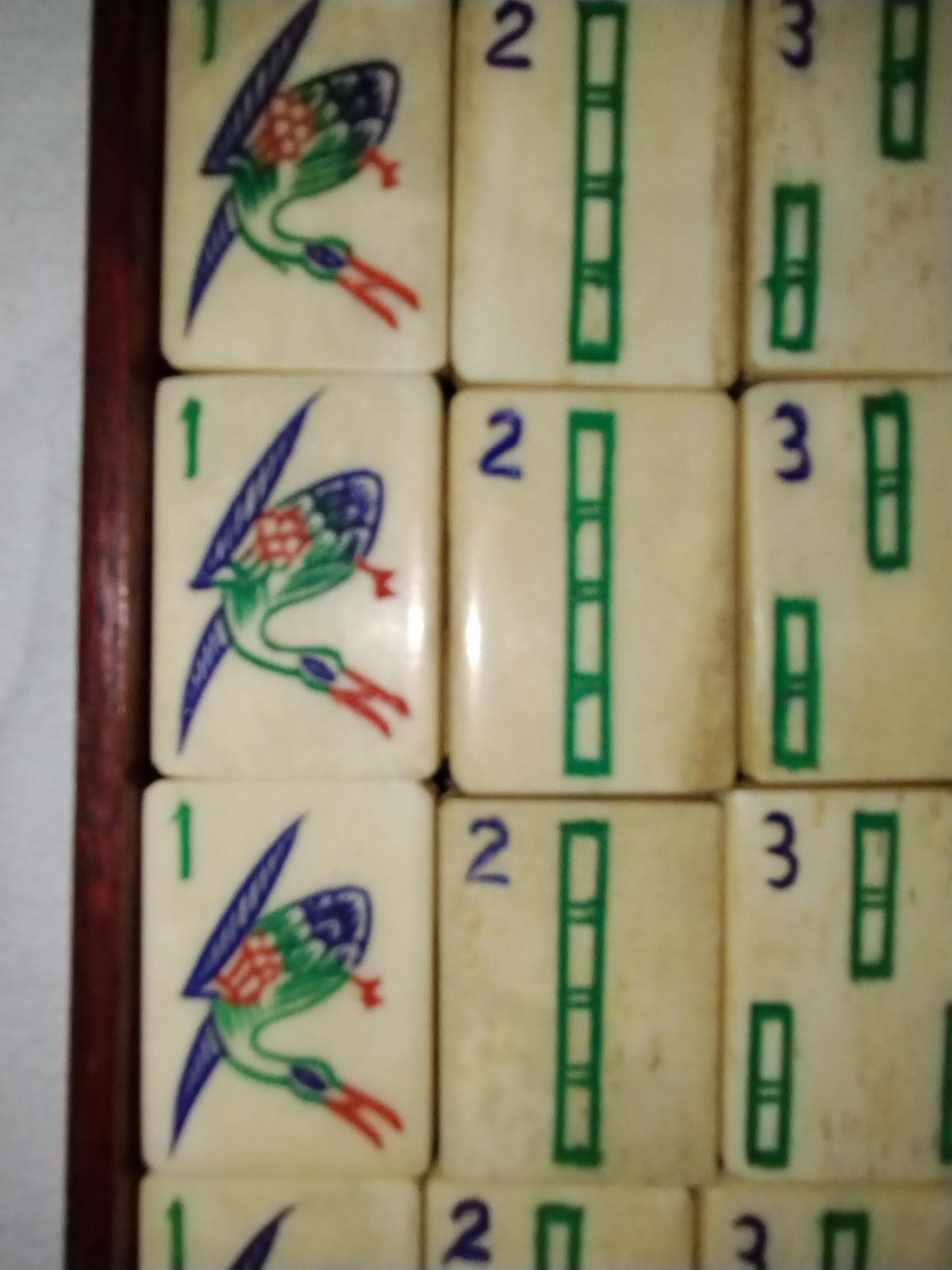 RARE (Complete) Antique Chinese Sandlewood Mahjongg Set With Brass Accents