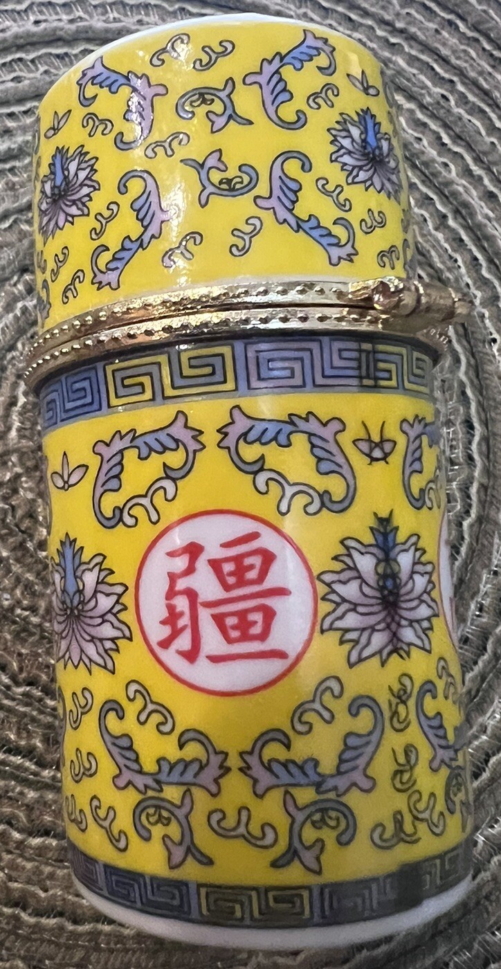 Vintage Ceramic Toothpick Holder YELLOW, FUNCTIONAL & UNIQUE/Toothpicks Included