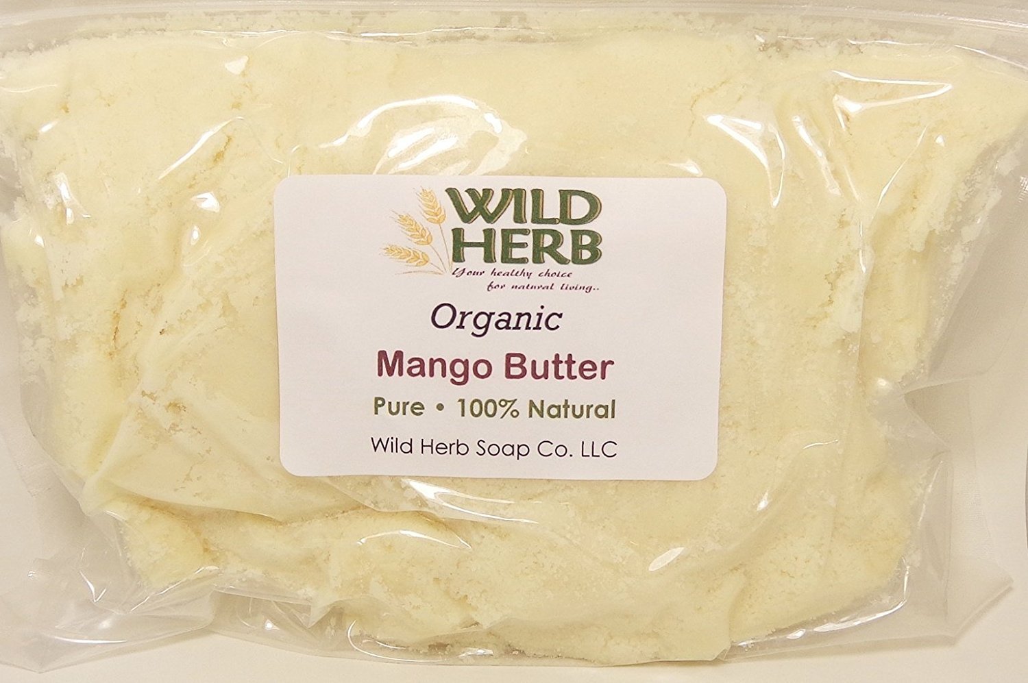 MANGO BUTTER, Organic l BULK SIZES l Raw, Top Grade l Unrefined l 8 oz to 20 lbs
