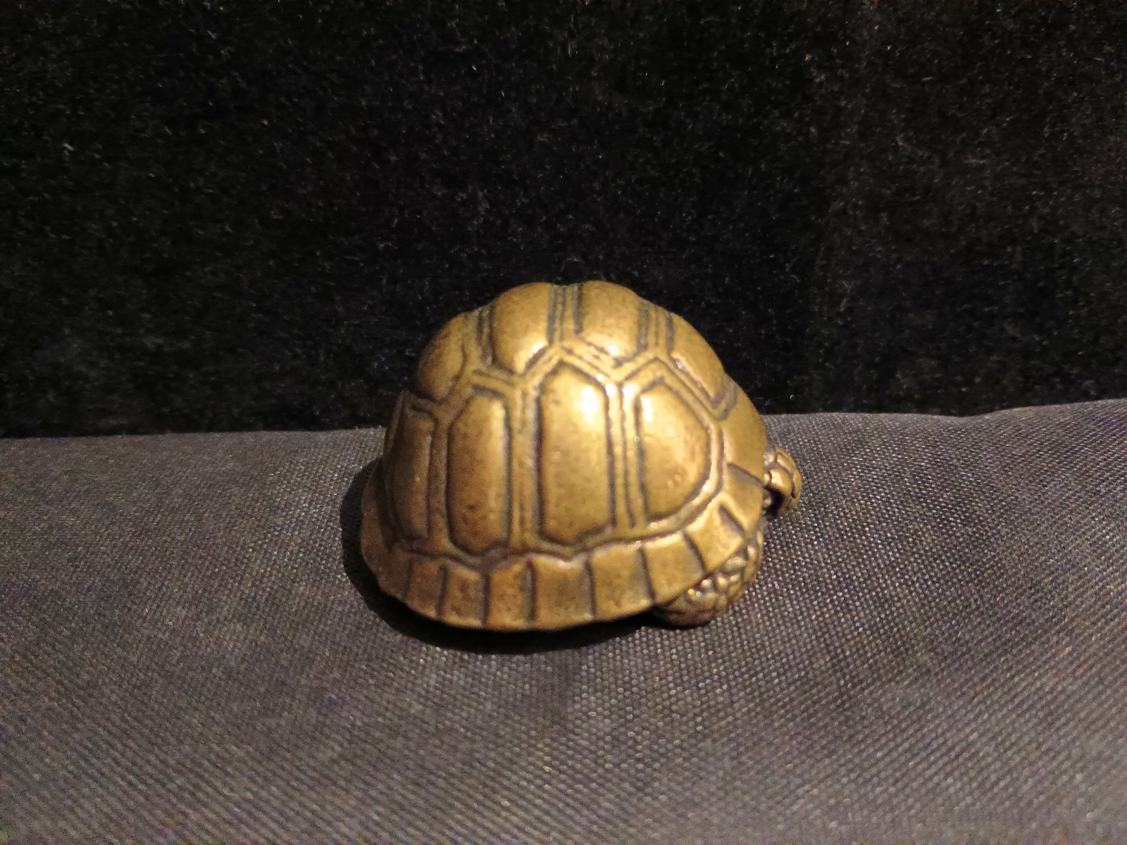 Great Hand Made Chinese Brass *Little Turtle* Statue