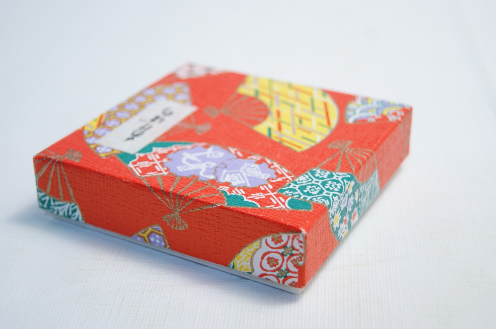 Vintage Japanese Wagashi Gift Box Akebono Higashi Sweets Decorative Collectible
