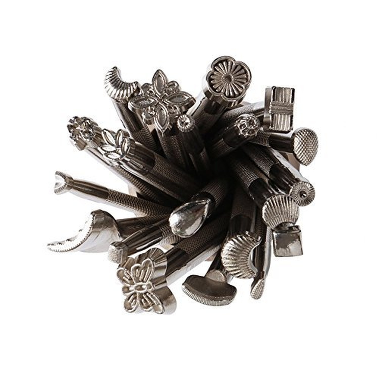 Co-link 20pcs DIY Leather Working Saddle Making Tools for Leather Craft Working