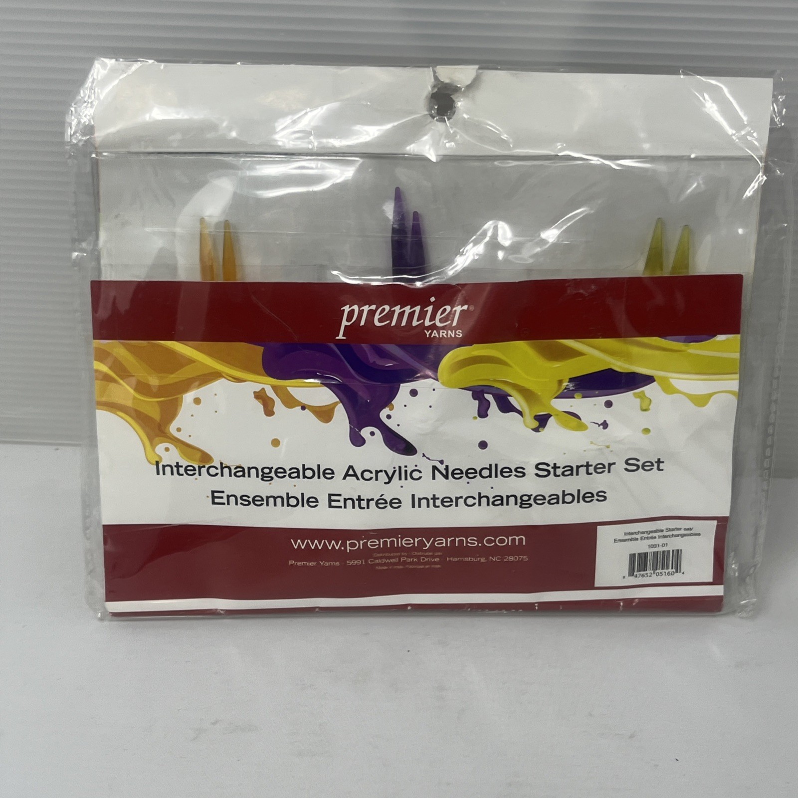 Premier Yarns Interchangeable Acrylic Needles Starter Set Knitting 6, 8, 10