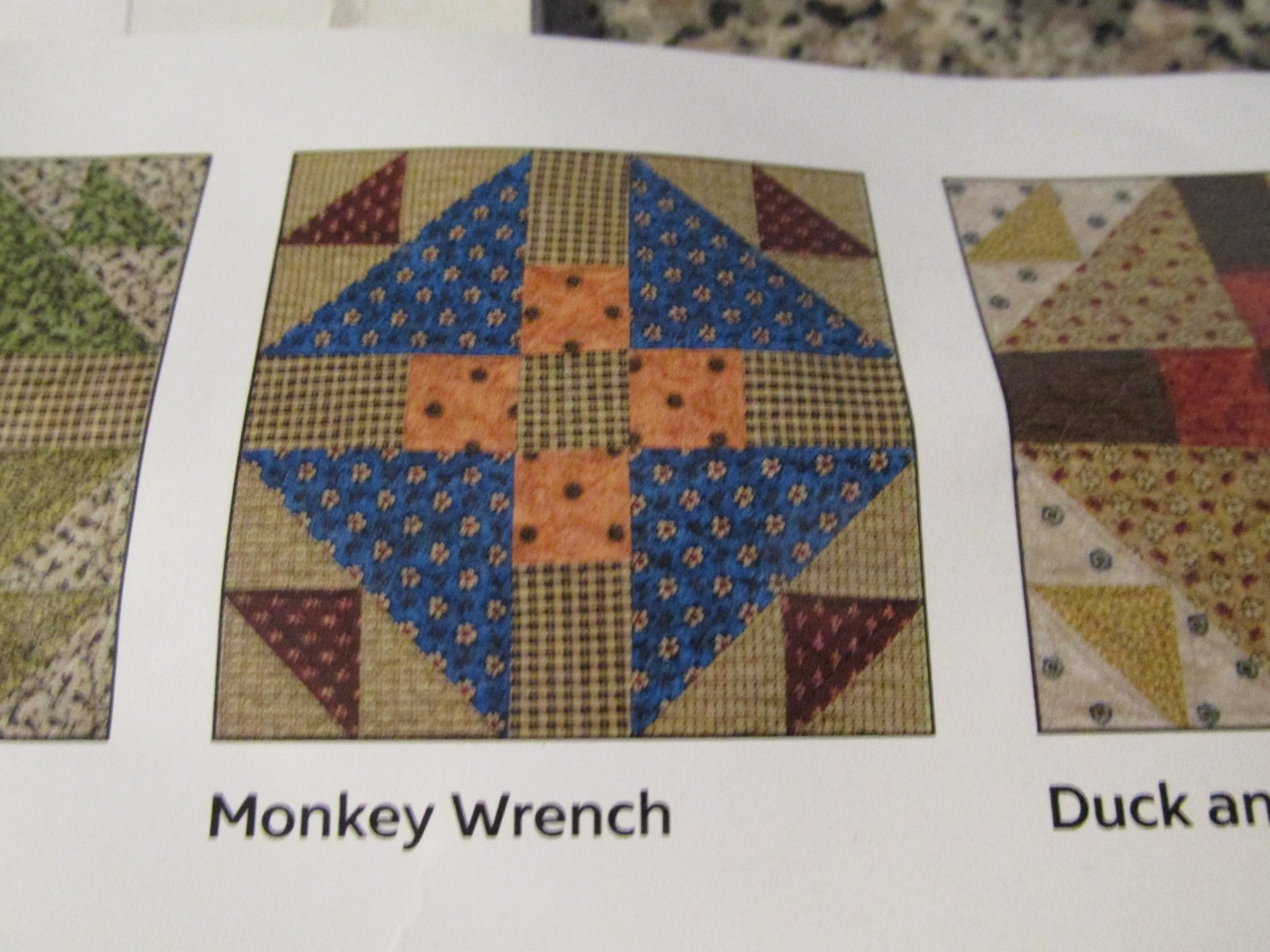 Barbara Eikmeier Waddington Road block of the month Quilt Kit Block 1