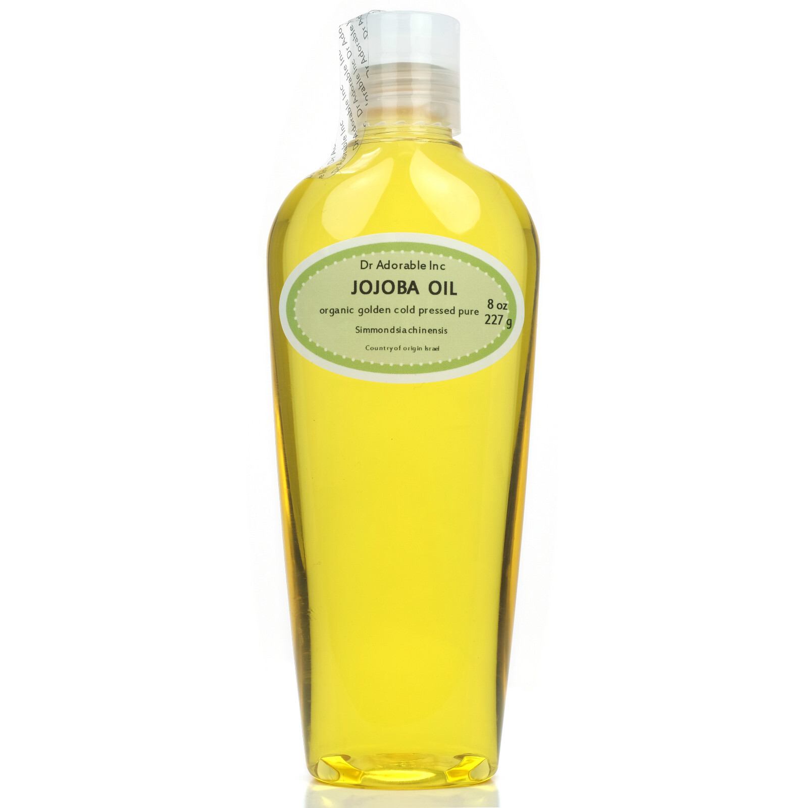 8 Oz Premium 100% Pure Organic Cold Pressed Best Jojoba Golden Oil Multi Purpose