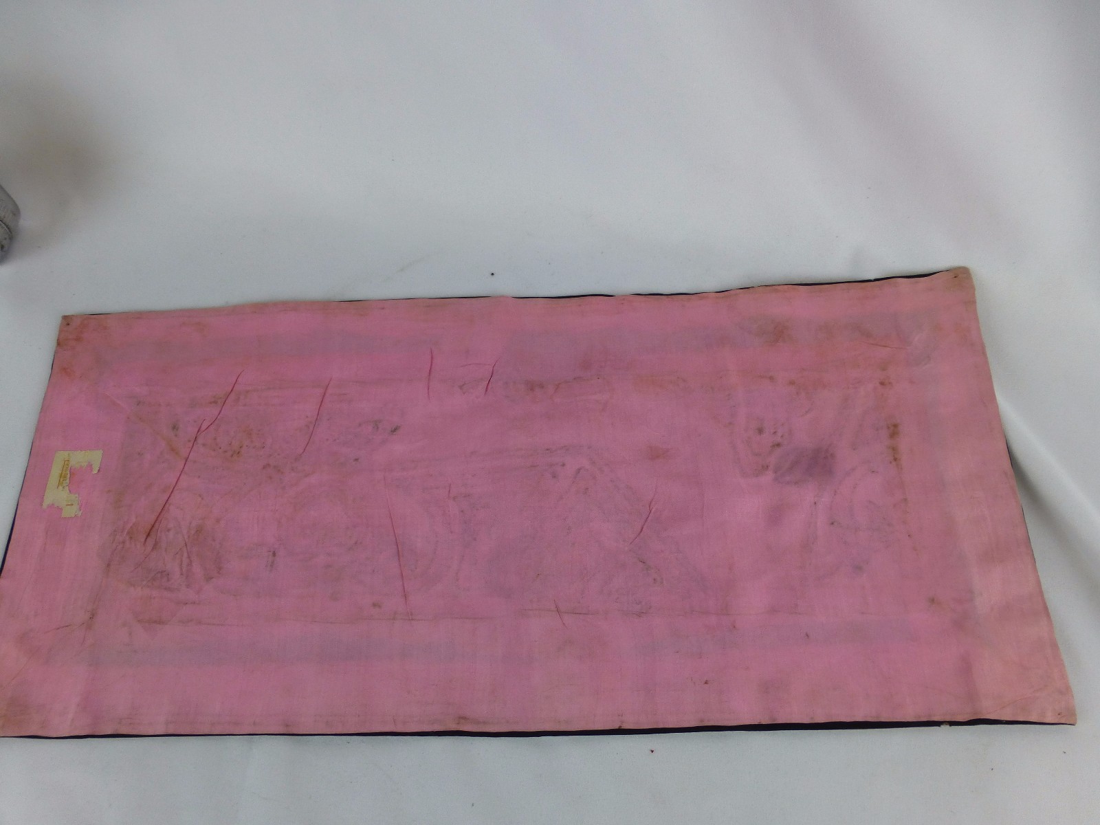 Vintage /Antique Chinese Embroidery unframed textile [Y8-W7-A8]