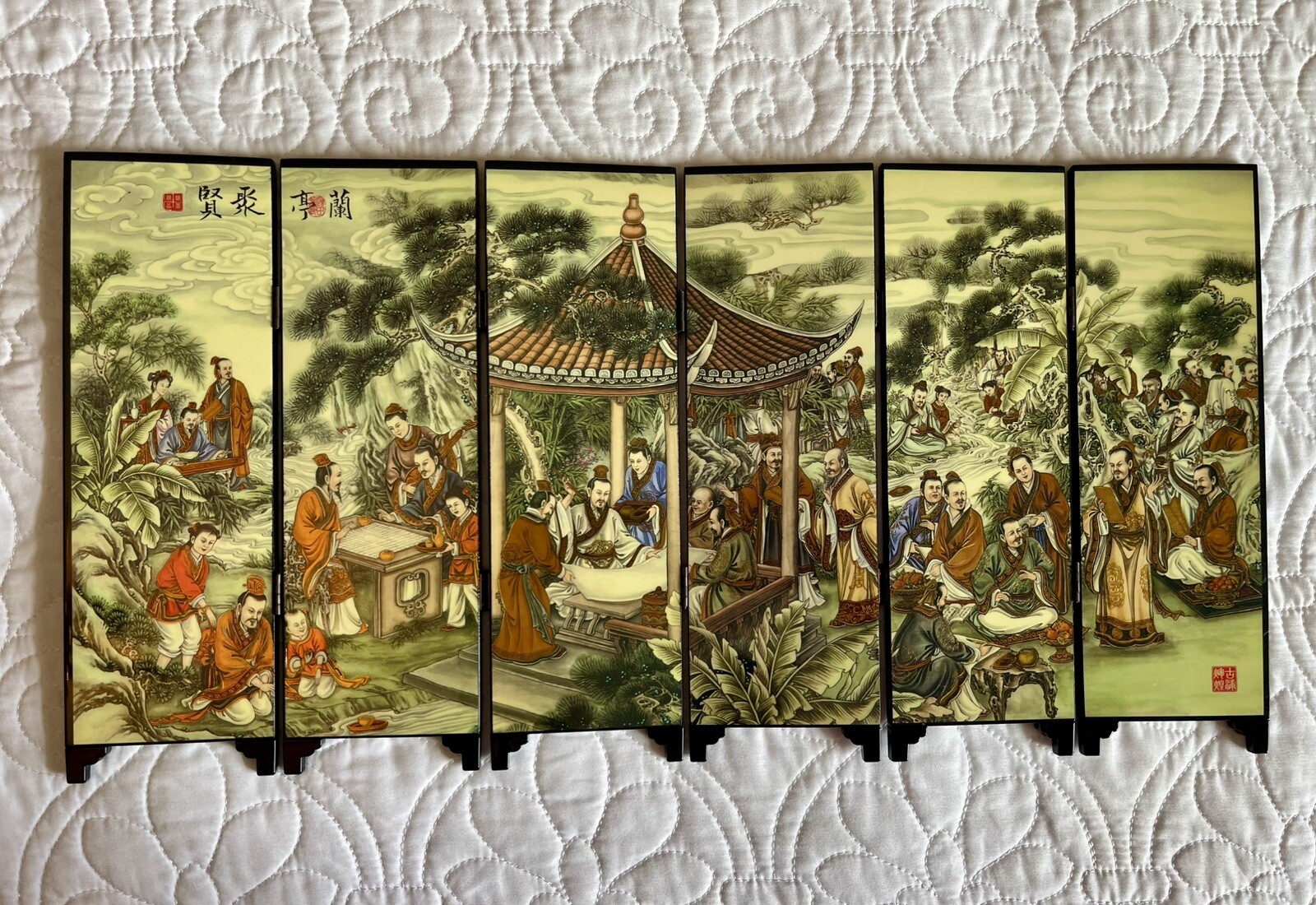 Decorative Lacquer-Tech, Chinese Art for Home- LAN Pavilion