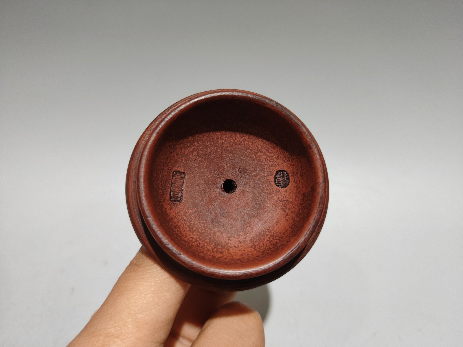 7″ Chinese Yixing Zisha Pottery Red Clay Quiet Leisure Elegant Auspicious Teapot