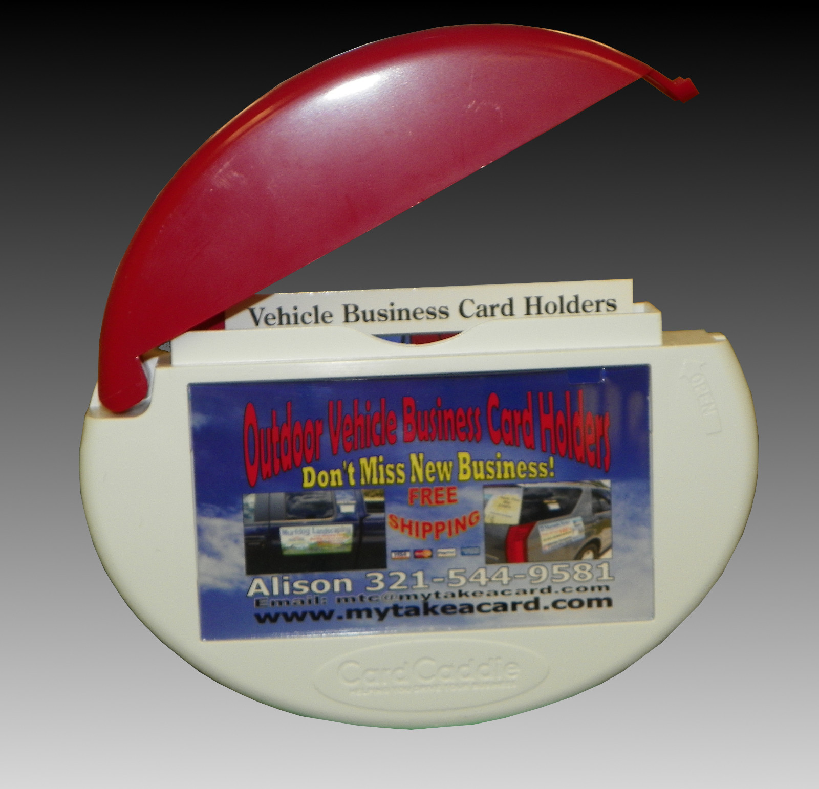 Vehicle Business Card Holders Monavie Avon Mary Kay Rep