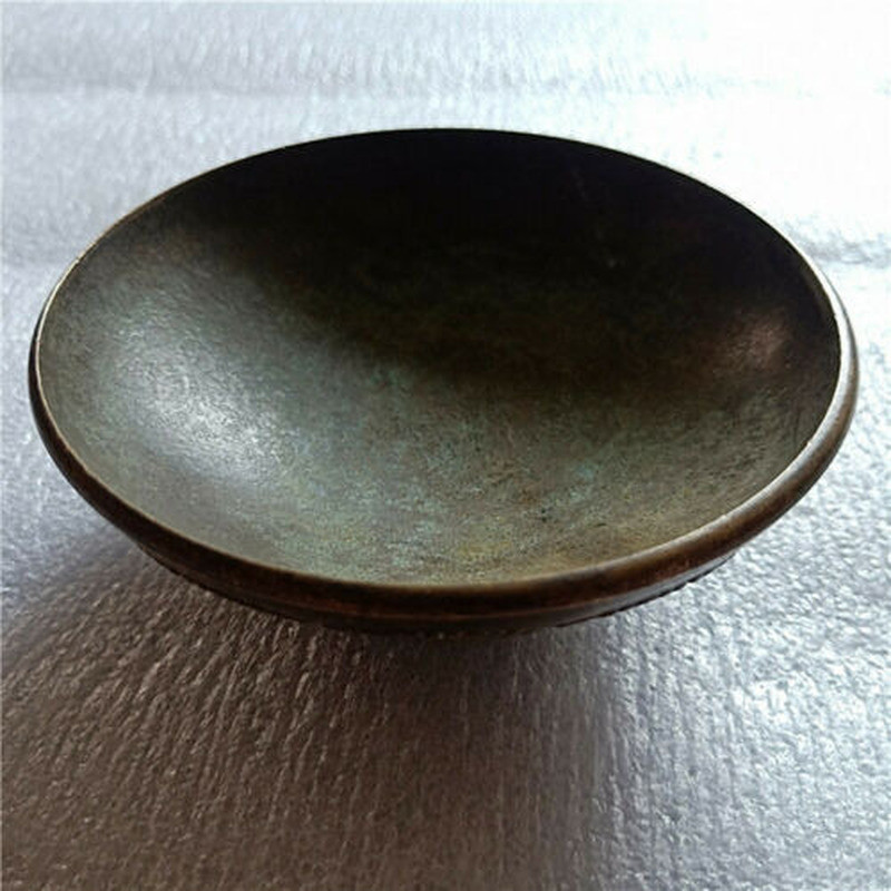 Chinese Fengshui Antique Crafts Chinese Zodiac Brass Old Copper Antique Bowl