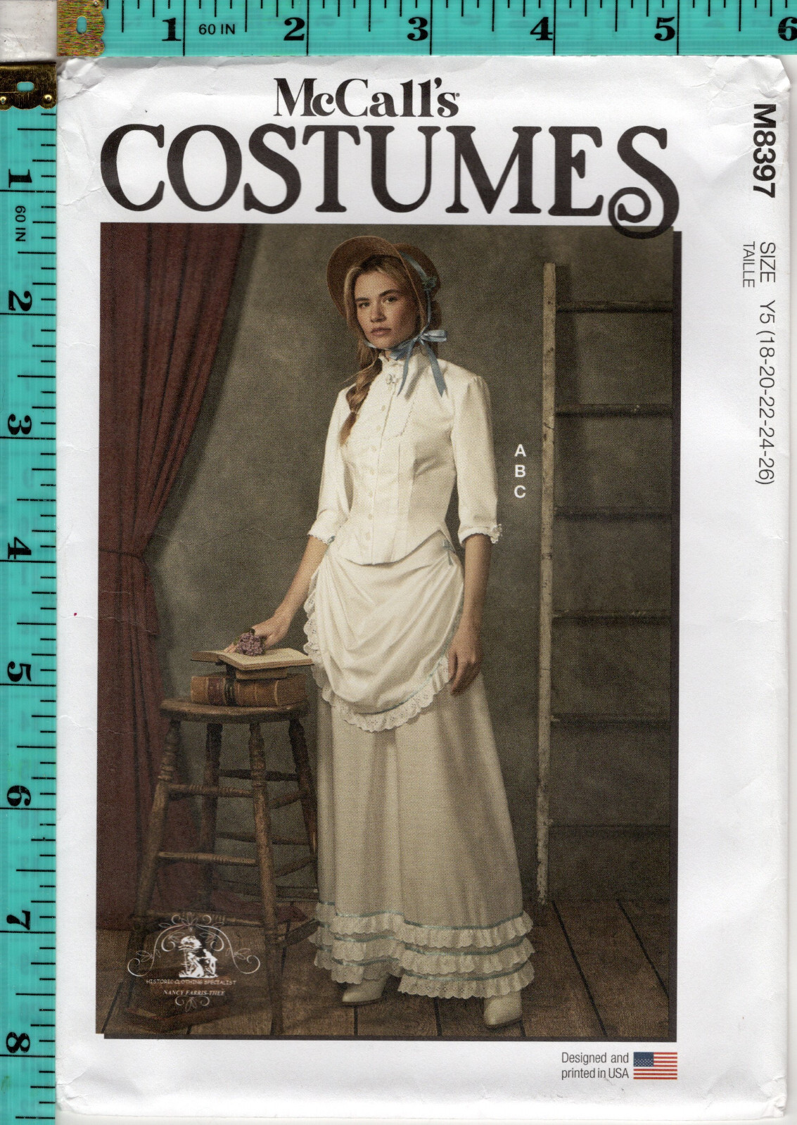 “Misses’ Costume” ©2023 McCall’s Costumes Pattern M8397 18-26 NEW!