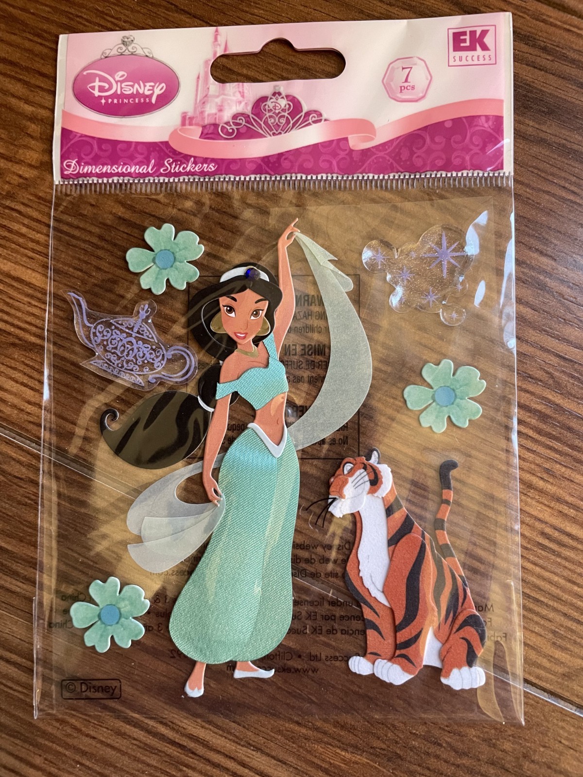 Disney princess dimensional stickers by EK Success–YOU PICK