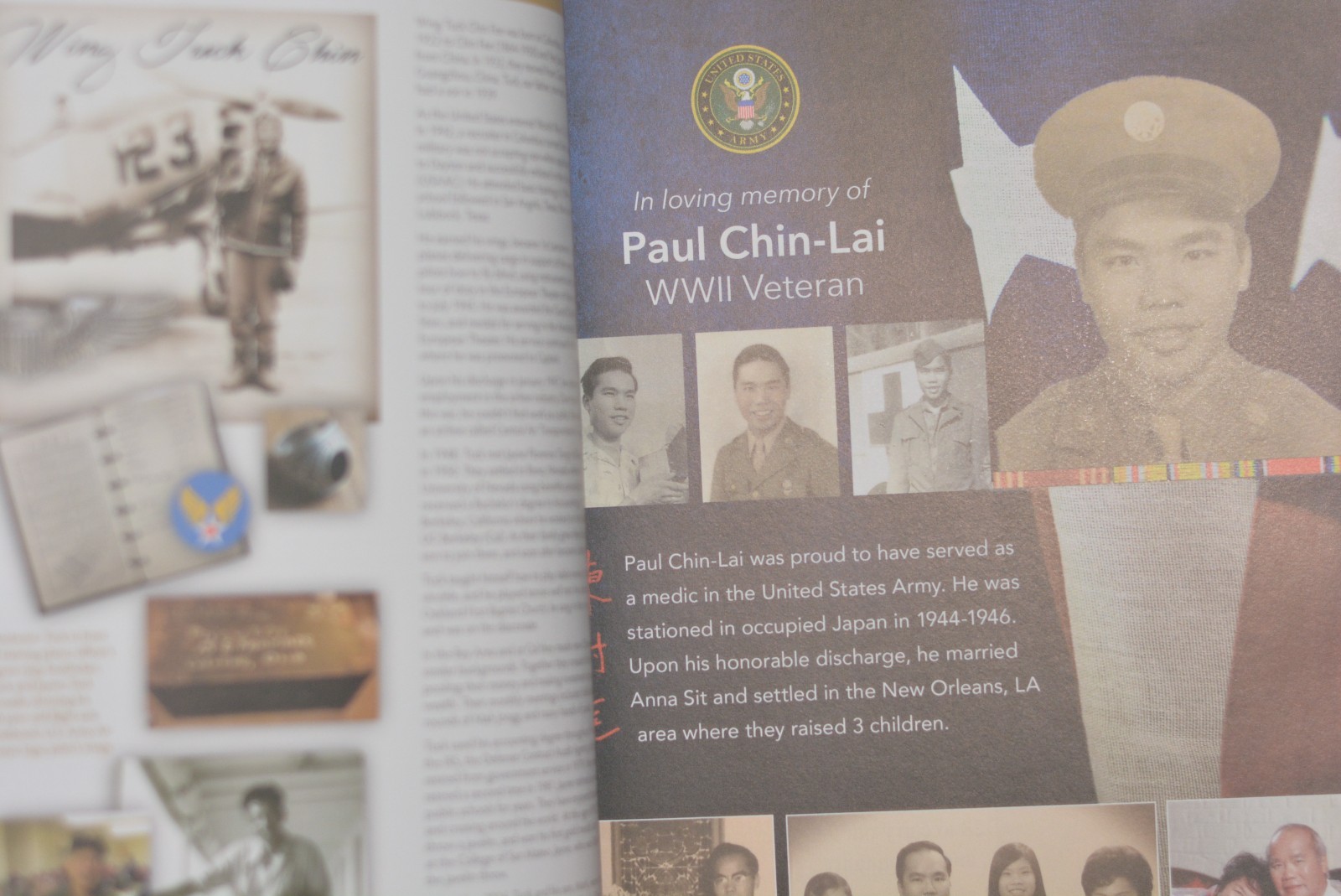 National Recognition for Commendable Patriotism & Honor: Chinese American Vol. 1