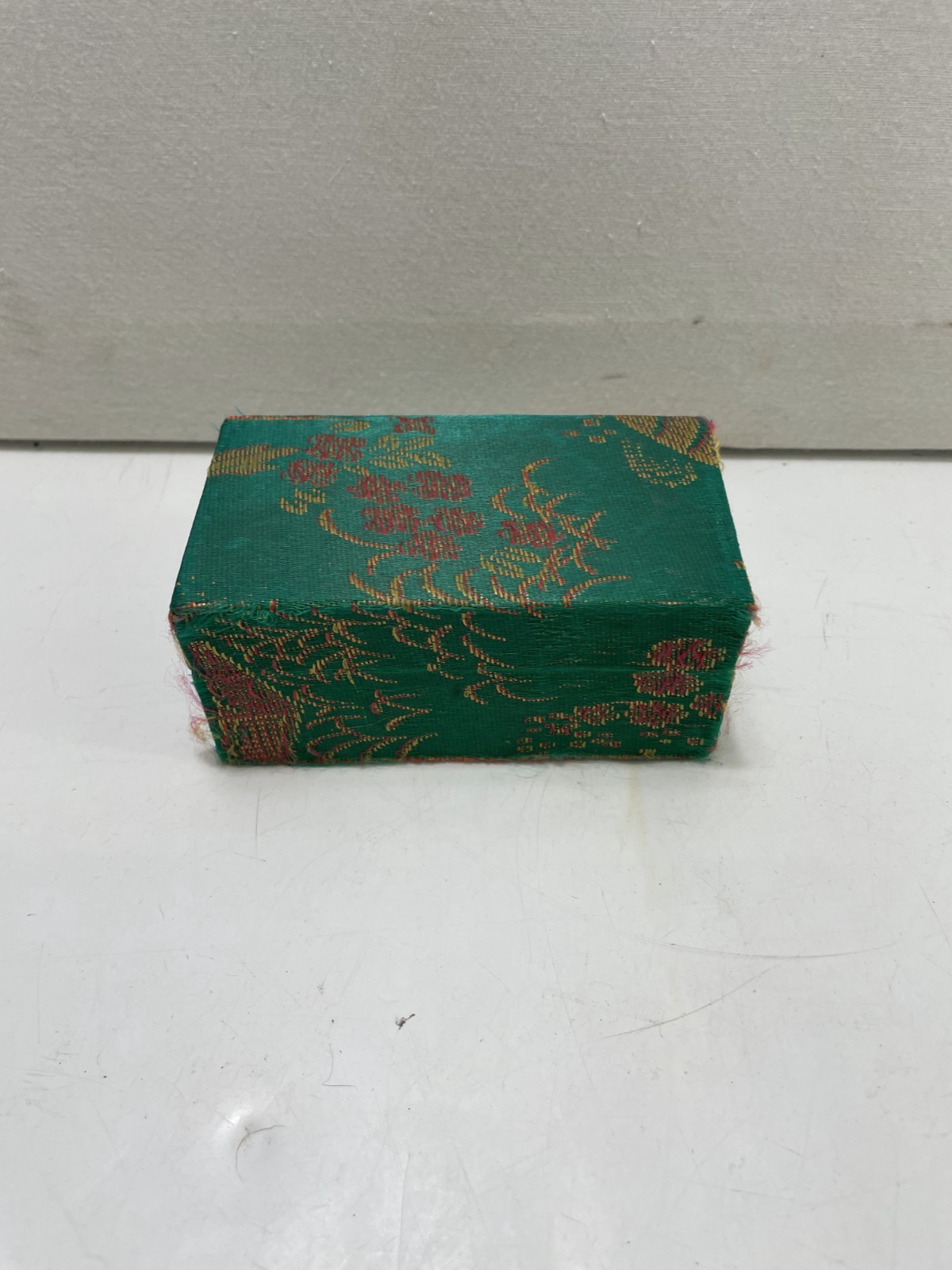 Vintage Chinese Cloisonné Panda Bamboo Baoding Meditation Balls w/ Silk Box