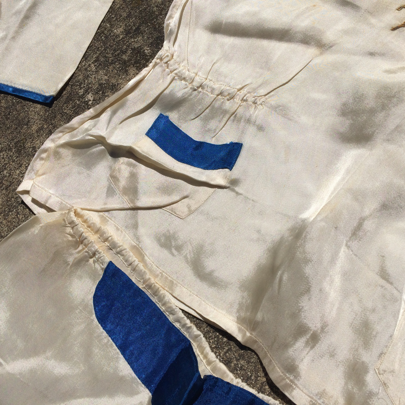 Antique Vintage WWII Korea Chinese Japanese Asian Oriental Gown Shirt Pants
