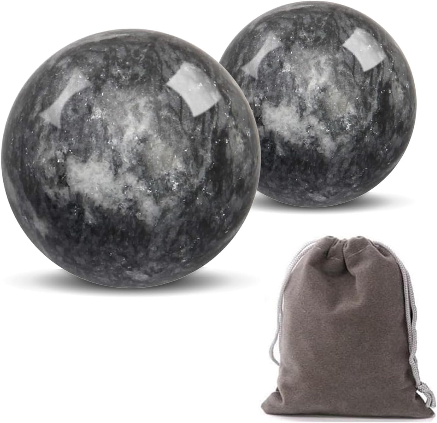 Traditional Chinese Baoding Balls, Marble Health Exercise Stress Relief Balls, D