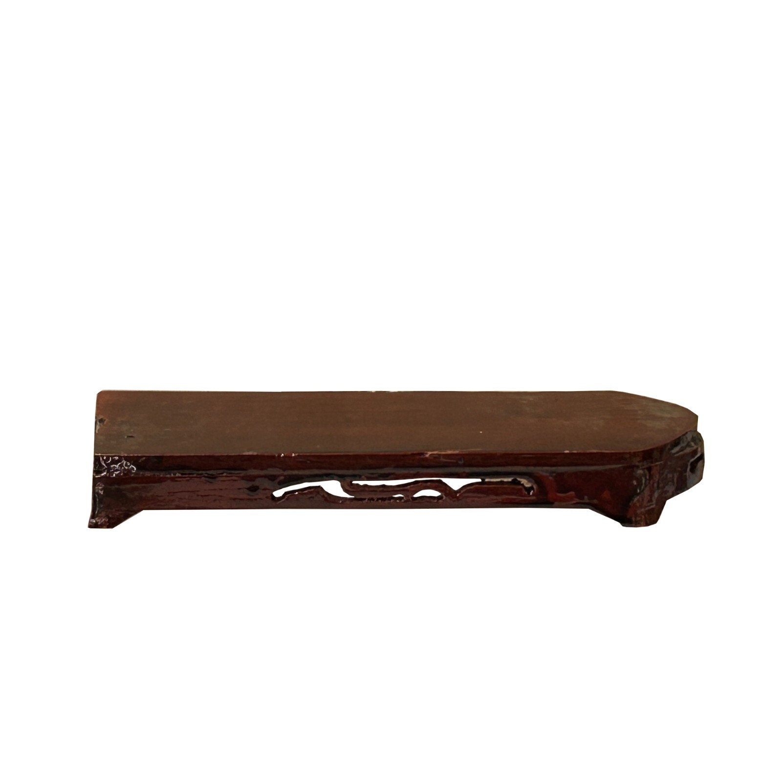 6.5″ Medium Brown Wood Rectangular Shape Display Stand Riser Easel ws4110