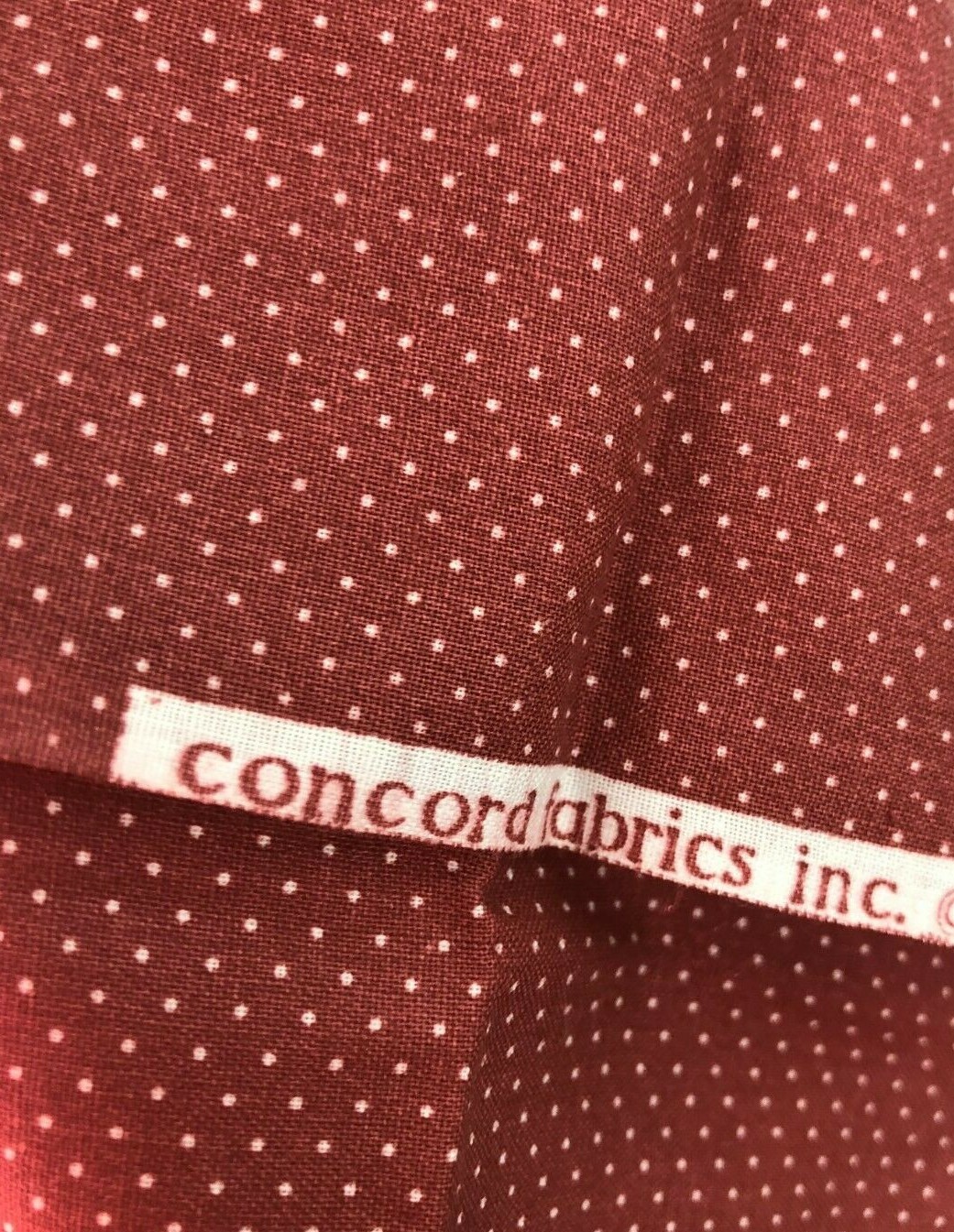 3/4+ YD Dusty Pink Tiny CONCORD PIN DOT PRINT Cotton FABRIC Quilting DOLL