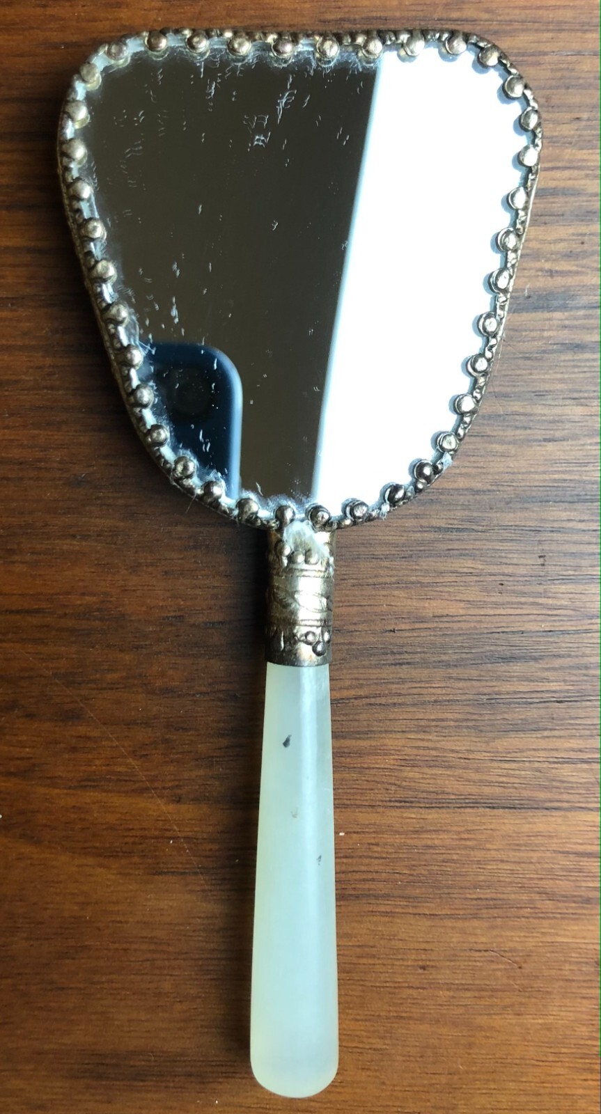 1940s or 1950s Small Chinese Mirror with Box