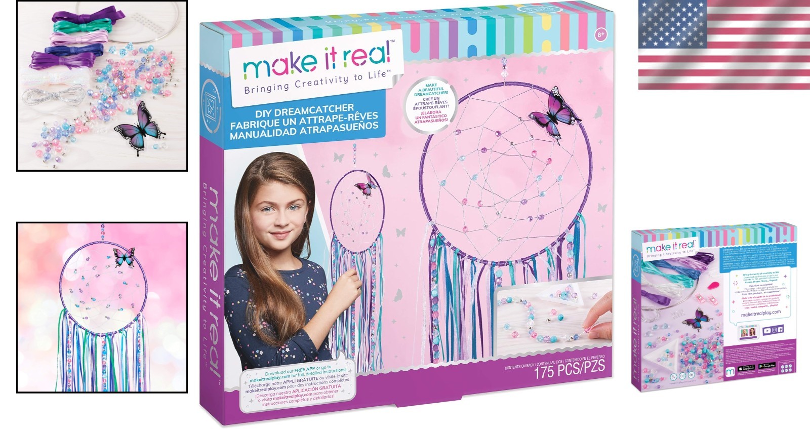 DIY Butterfly Dreamcatcher Kit – Enhance Creativity & Motor Skills for Ages 8+