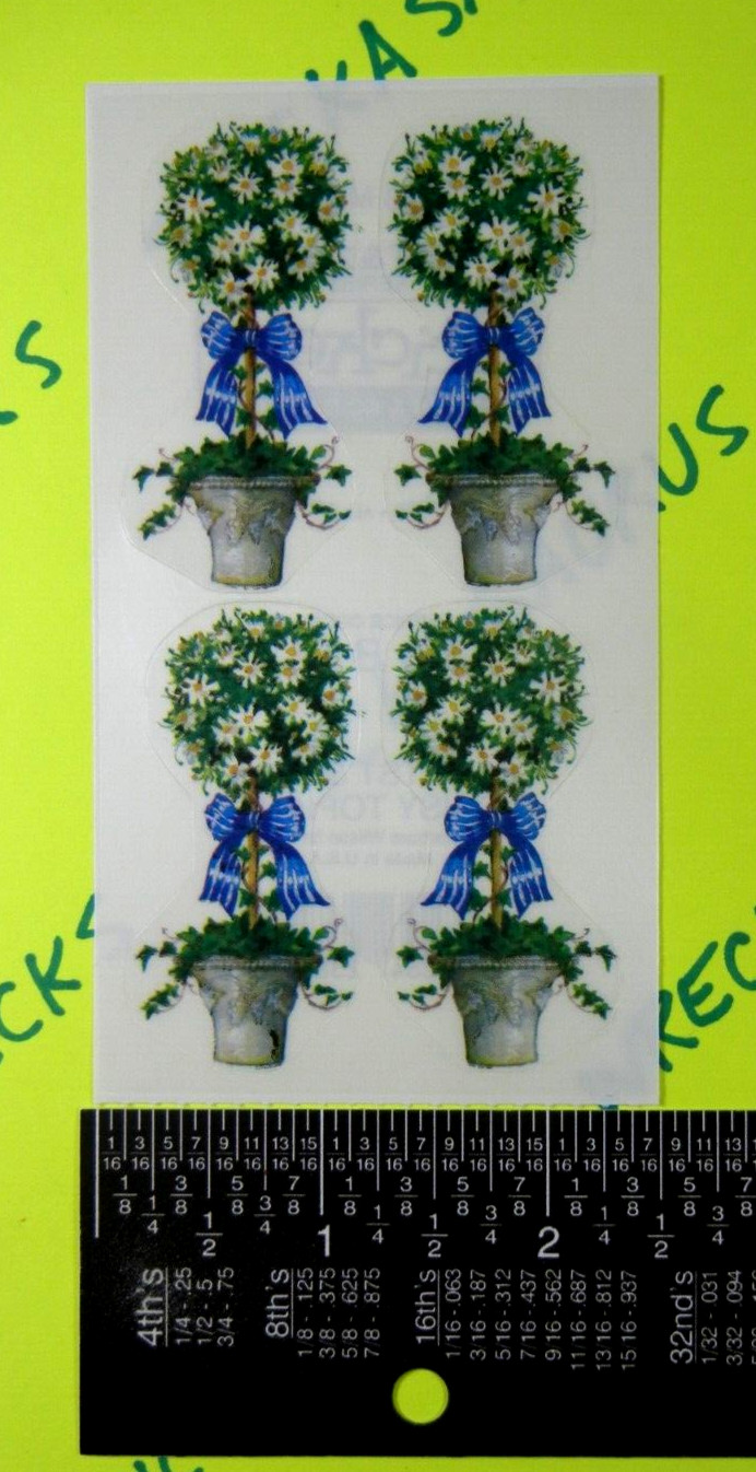 Frances Meyer Daisy Topiary Small Sticker Sheet